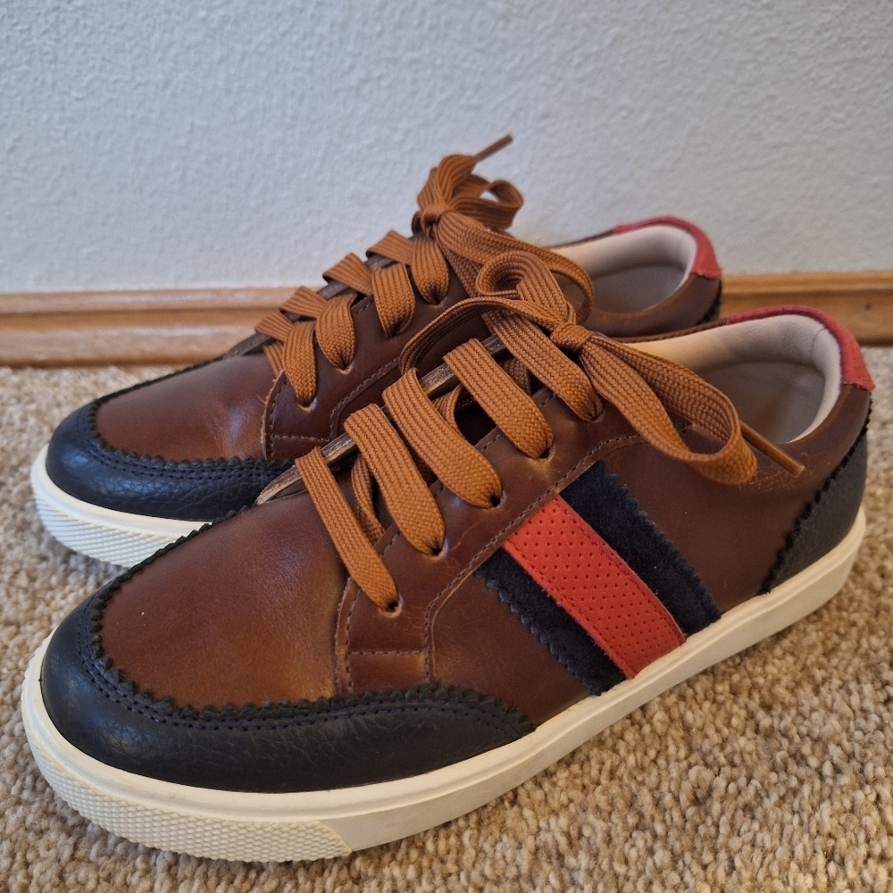 Elephantito All American Apache Leather Sneakers Lace Up Kids Unisex Size 13